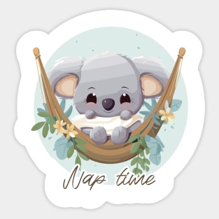 Nap time Sticker